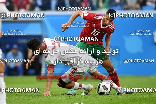 1159070, Saint Petersburg, Russia, 2018 FIFA World Cup, Group stage, Group B, Morocco 0 v 1 Iran on 2018/06/15 at ورزشگاه سن پترزبورگ