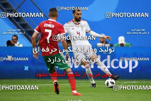 1158914, Saint Petersburg, Russia, 2018 FIFA World Cup, Group stage, Group B, Morocco 0 v 1 Iran on 2018/06/15 at ورزشگاه سن پترزبورگ
