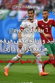 1159137, Saint Petersburg, Russia, 2018 FIFA World Cup, Group stage, Group B, Morocco 0 v 1 Iran on 2018/06/15 at ورزشگاه سن پترزبورگ