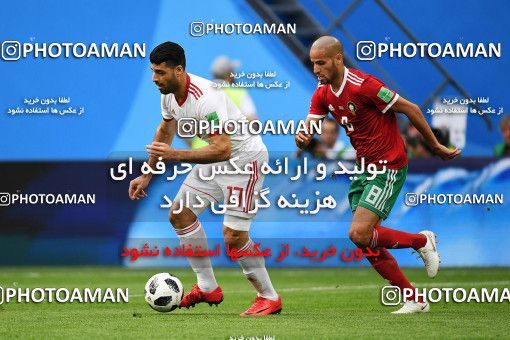 1159173, Saint Petersburg, Russia, 2018 FIFA World Cup, Group stage, Group B, Morocco 0 v 1 Iran on 2018/06/15 at ورزشگاه سن پترزبورگ