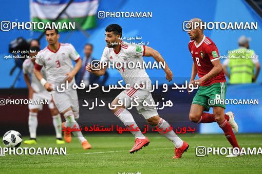 1159027, Saint Petersburg, Russia, 2018 FIFA World Cup, Group stage, Group B, Morocco 0 v 1 Iran on 2018/06/15 at ورزشگاه سن پترزبورگ