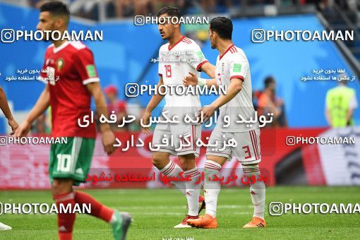 1159093, Saint Petersburg, Russia, 2018 FIFA World Cup, Group stage, Group B, Morocco 0 v 1 Iran on 2018/06/15 at ورزشگاه سن پترزبورگ
