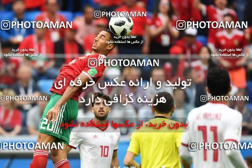 1159004, Saint Petersburg, Russia, 2018 FIFA World Cup, Group stage, Group B, Morocco 0 v 1 Iran on 2018/06/15 at ورزشگاه سن پترزبورگ