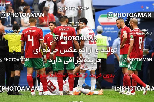 1158905, Saint Petersburg, Russia, 2018 FIFA World Cup, Group stage, Group B, Morocco 0 v 1 Iran on 2018/06/15 at ورزشگاه سن پترزبورگ