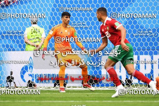 1159253, Saint Petersburg, Russia, 2018 FIFA World Cup, Group stage, Group B, Morocco 0 v 1 Iran on 2018/06/15 at ورزشگاه سن پترزبورگ