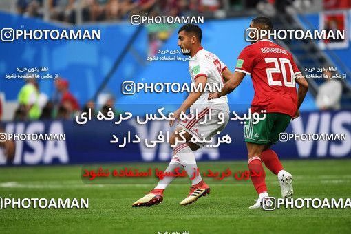 1159352, Saint Petersburg, Russia, 2018 FIFA World Cup, Group stage, Group B, Morocco 0 v 1 Iran on 2018/06/15 at ورزشگاه سن پترزبورگ