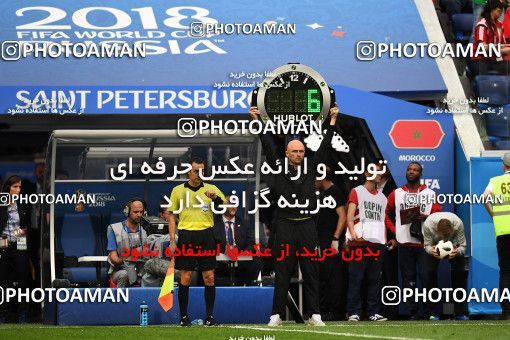 1159335, Saint Petersburg, Russia, 2018 FIFA World Cup, Group stage, Group B, Morocco 0 v 1 Iran on 2018/06/15 at ورزشگاه سن پترزبورگ