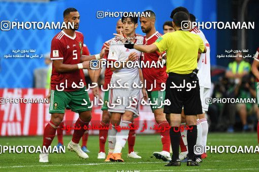 1159312, Saint Petersburg, Russia, 2018 FIFA World Cup, Group stage, Group B, Morocco 0 v 1 Iran on 2018/06/15 at ورزشگاه سن پترزبورگ
