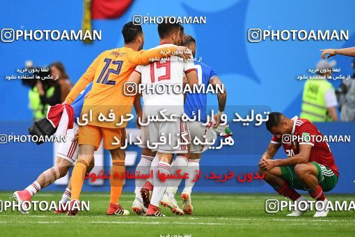 1159370, Saint Petersburg, Russia, 2018 FIFA World Cup, Group stage, Group B, Morocco 0 v 1 Iran on 2018/06/15 at ورزشگاه سن پترزبورگ