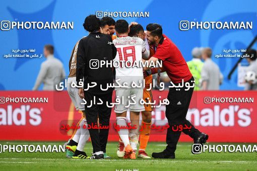 1159292, Saint Petersburg, Russia, 2018 FIFA World Cup, Group stage, Group B, Morocco 0 v 1 Iran on 2018/06/15 at ورزشگاه سن پترزبورگ