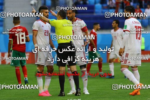 1860679, Saint Petersburg, Russia, 2018 FIFA World Cup, Group stage, Group B, Morocco 0 v 1 Iran on 2018/06/15 at ورزشگاه سن پترزبورگ