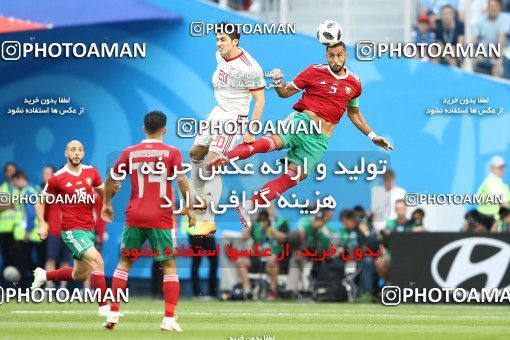 1860555, Saint Petersburg, Russia, 2018 FIFA World Cup, Group stage, Group B, Morocco 0 v 1 Iran on 2018/06/15 at ورزشگاه سن پترزبورگ