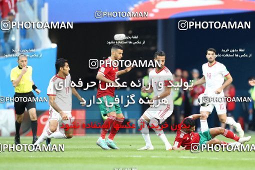 1860519, Saint Petersburg, Russia, 2018 FIFA World Cup, Group stage, Group B, Morocco 0 v 1 Iran on 2018/06/15 at ورزشگاه سن پترزبورگ