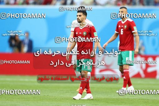 1860793, Saint Petersburg, Russia, 2018 FIFA World Cup, Group stage, Group B, Morocco 0 v 1 Iran on 2018/06/15 at ورزشگاه سن پترزبورگ