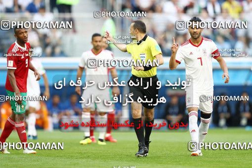 1860724, Saint Petersburg, Russia, 2018 FIFA World Cup, Group stage, Group B, Morocco 0 v 1 Iran on 2018/06/15 at ورزشگاه سن پترزبورگ