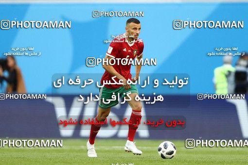 1860776, Saint Petersburg, Russia, 2018 FIFA World Cup, Group stage, Group B, Morocco 0 v 1 Iran on 2018/06/15 at ورزشگاه سن پترزبورگ