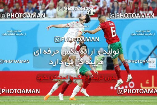 1860819, Saint Petersburg, Russia, 2018 FIFA World Cup, Group stage, Group B, Morocco 0 v 1 Iran on 2018/06/15 at ورزشگاه سن پترزبورگ