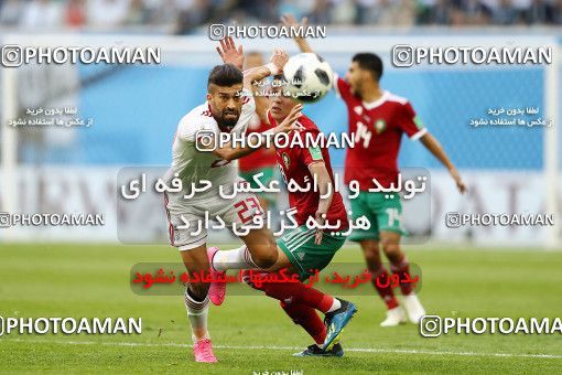 1860802, Saint Petersburg, Russia, 2018 FIFA World Cup, Group stage, Group B, Morocco 0 v 1 Iran on 2018/06/15 at ورزشگاه سن پترزبورگ