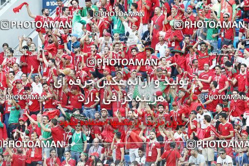 1860490, Saint Petersburg, Russia, 2018 FIFA World Cup, Group stage, Group B, Morocco 0 v 1 Iran on 2018/06/15 at ورزشگاه سن پترزبورگ