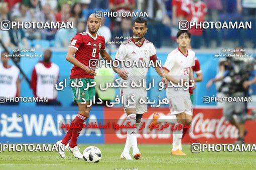 1860712, Saint Petersburg, Russia, 2018 FIFA World Cup, Group stage, Group B, Morocco 0 v 1 Iran on 2018/06/15 at ورزشگاه سن پترزبورگ