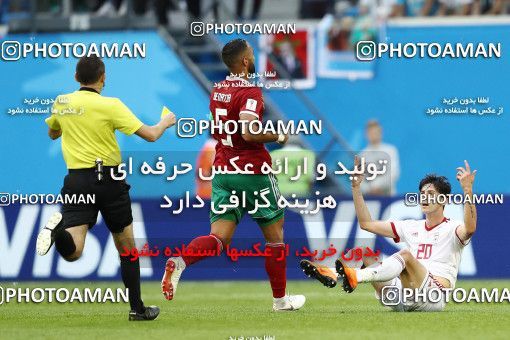 1860746, Saint Petersburg, Russia, 2018 FIFA World Cup, Group stage, Group B, Morocco 0 v 1 Iran on 2018/06/15 at ورزشگاه سن پترزبورگ