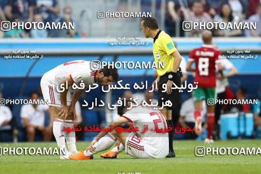 1860412, Saint Petersburg, Russia, 2018 FIFA World Cup, Group stage, Group B, Morocco 0 v 1 Iran on 2018/06/15 at ورزشگاه سن پترزبورگ
