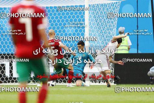 1860817, Saint Petersburg, Russia, 2018 FIFA World Cup, Group stage, Group B, Morocco 0 v 1 Iran on 2018/06/15 at ورزشگاه سن پترزبورگ