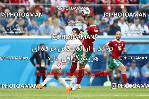 1860616, Saint Petersburg, Russia, 2018 FIFA World Cup, Group stage, Group B, Morocco 0 v 1 Iran on 2018/06/15 at ورزشگاه سن پترزبورگ