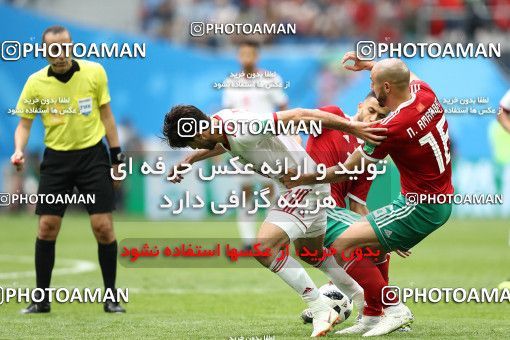 1860590, Saint Petersburg, Russia, 2018 FIFA World Cup, Group stage, Group B, Morocco 0 v 1 Iran on 2018/06/15 at ورزشگاه سن پترزبورگ