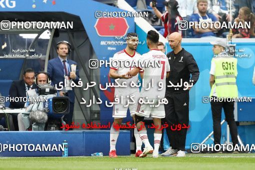 1860461, Saint Petersburg, Russia, 2018 FIFA World Cup, Group stage, Group B, Morocco 0 v 1 Iran on 2018/06/15 at ورزشگاه سن پترزبورگ