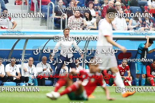 1860760, Saint Petersburg, Russia, 2018 FIFA World Cup, Group stage, Group B, Morocco 0 v 1 Iran on 2018/06/15 at ورزشگاه سن پترزبورگ