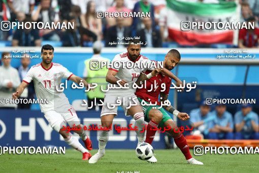 1860604, Saint Petersburg, Russia, 2018 FIFA World Cup, Group stage, Group B, Morocco 0 v 1 Iran on 2018/06/15 at ورزشگاه سن پترزبورگ