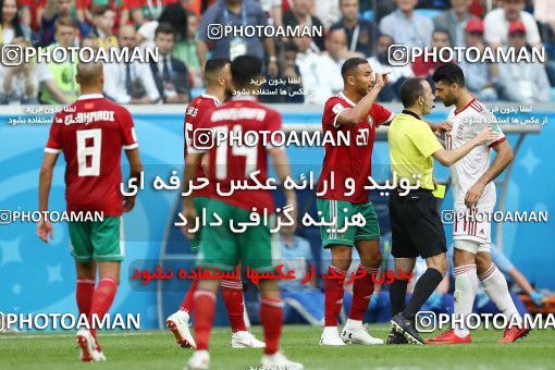 1860465, Saint Petersburg, Russia, 2018 FIFA World Cup, Group stage, Group B, Morocco 0 v 1 Iran on 2018/06/15 at ورزشگاه سن پترزبورگ