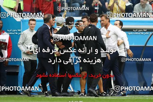 1860433, Saint Petersburg, Russia, 2018 FIFA World Cup, Group stage, Group B, Morocco 0 v 1 Iran on 2018/06/15 at ورزشگاه سن پترزبورگ