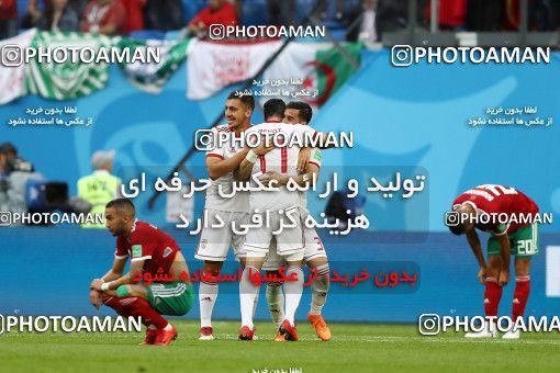 1860832, Saint Petersburg, Russia, 2018 FIFA World Cup, Group stage, Group B, Morocco 0 v 1 Iran on 2018/06/15 at ورزشگاه سن پترزبورگ