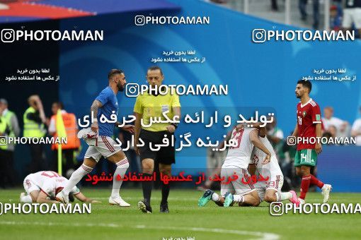 1860642, Saint Petersburg, Russia, 2018 FIFA World Cup, Group stage, Group B, Morocco 0 v 1 Iran on 2018/06/15 at ورزشگاه سن پترزبورگ