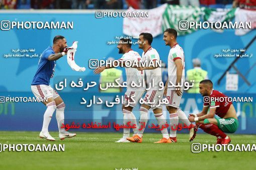 1860810, Saint Petersburg, Russia, 2018 FIFA World Cup, Group stage, Group B, Morocco 0 v 1 Iran on 2018/06/15 at ورزشگاه سن پترزبورگ