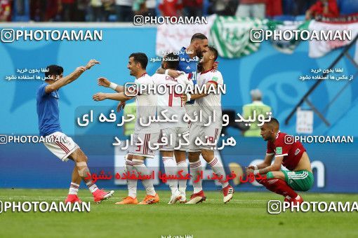 1860410, Saint Petersburg, Russia, 2018 FIFA World Cup, Group stage, Group B, Morocco 0 v 1 Iran on 2018/06/15 at ورزشگاه سن پترزبورگ