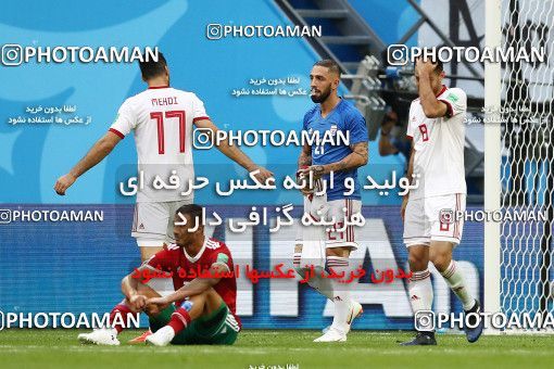1860564, Saint Petersburg, Russia, 2018 FIFA World Cup, Group stage, Group B, Morocco 0 v 1 Iran on 2018/06/15 at ورزشگاه سن پترزبورگ