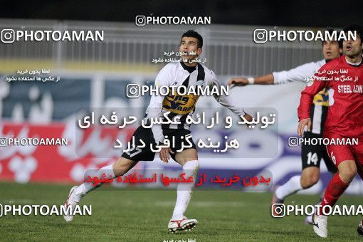 1178524, Tehran, Iran, لیگ برتر فوتبال ایران، Persian Gulf Cup، Week 25، Second Leg، Steel Azin 3 v 1 Saba Qom on 2011/03/04 at Shahid Dastgerdi Stadium