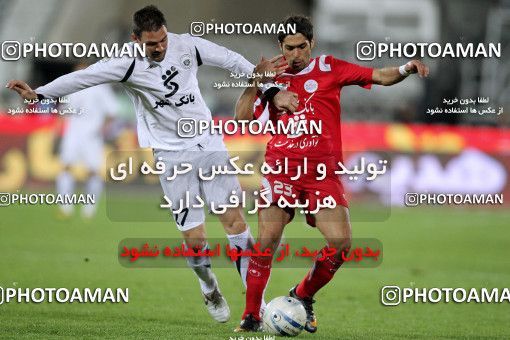 1182017, Tehran, Iran, لیگ برتر فوتبال ایران، Persian Gulf Cup، Week 26، Second Leg، Persepolis 0 v 0 Shahrdari Tabriz on 2011/03/11 at Azadi Stadium