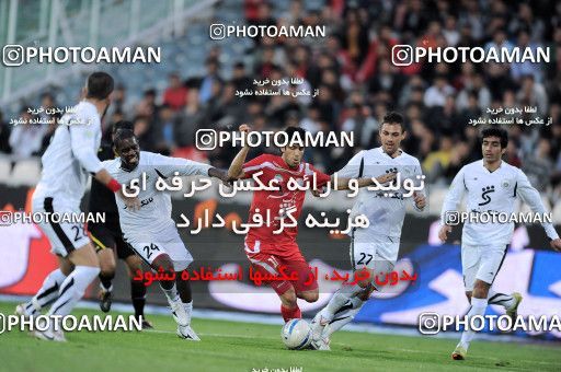 1180959, Tehran, Iran, لیگ برتر فوتبال ایران، Persian Gulf Cup، Week 26، Second Leg، Persepolis 0 v 0 Shahrdari Tabriz on 2011/03/11 at Azadi Stadium