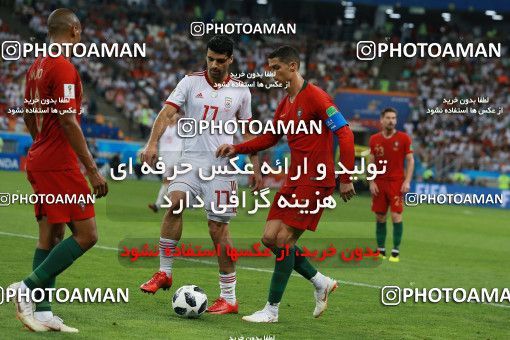 1165822, Saransk, Russia, 2018 FIFA World Cup, Group stage, Group B, Iran 1 v 1 Portugal on 2018/06/25 at Mordovia Arena
