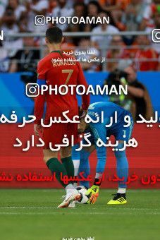 1166213, Saransk, Russia, 2018 FIFA World Cup, Group stage, Group B, Iran 1 v 1 Portugal on 2018/06/25 at Mordovia Arena