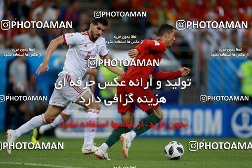 1165101, Saransk, Russia, 2018 FIFA World Cup, Group stage, Group B, Iran 1 v 1 Portugal on 2018/06/25 at Mordovia Arena