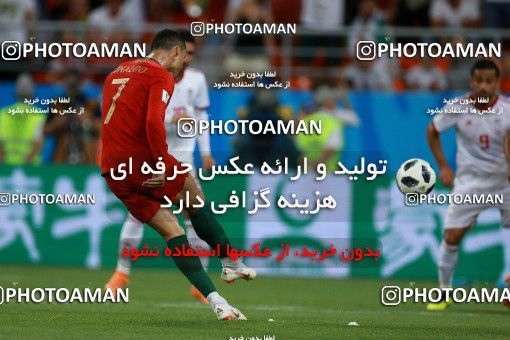 1165537, Saransk, Russia, 2018 FIFA World Cup, Group stage, Group B, Iran 1 v 1 Portugal on 2018/06/25 at Mordovia Arena