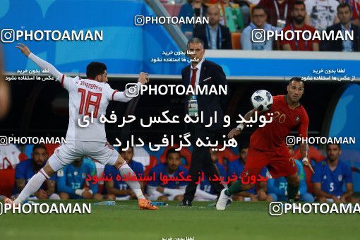 1166124, Saransk, Russia, 2018 FIFA World Cup, Group stage, Group B, Iran 1 v 1 Portugal on 2018/06/25 at Mordovia Arena