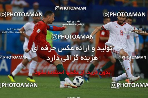 1165248, Saransk, Russia, 2018 FIFA World Cup, Group stage, Group B, Iran 1 v 1 Portugal on 2018/06/25 at Mordovia Arena