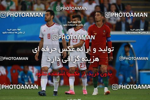 1166128, Saransk, Russia, 2018 FIFA World Cup, Group stage, Group B, Iran 1 v 1 Portugal on 2018/06/25 at Mordovia Arena