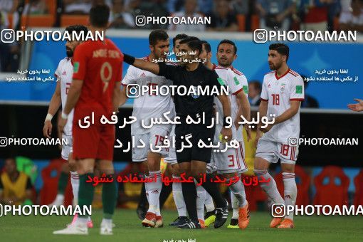 1165050, Saransk, Russia, 2018 FIFA World Cup, Group stage, Group B, Iran 1 v 1 Portugal on 2018/06/25 at Mordovia Arena